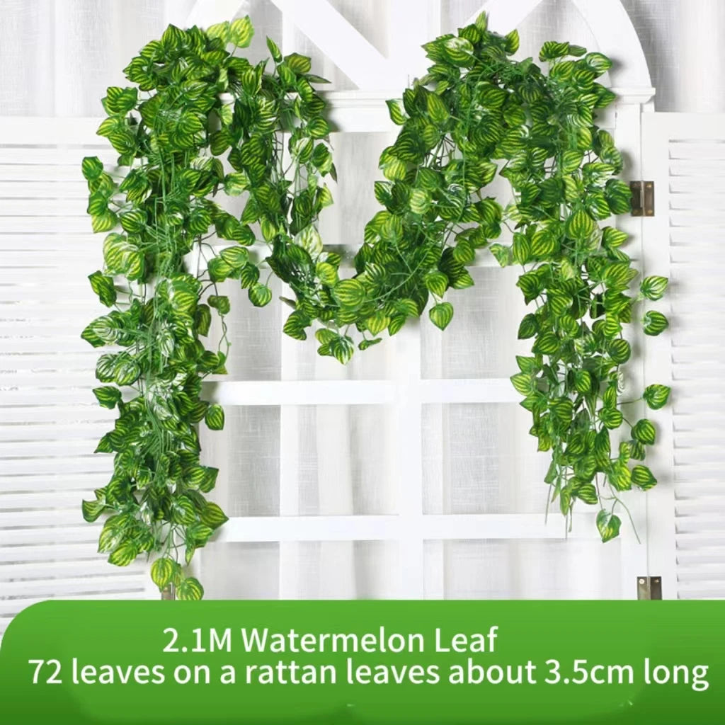 Artificial Green Ivy Leaf Hanging Vine