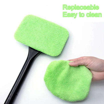 Microfiber Windshield Cleaning Tool Reusable Cloth Pad