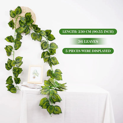 Artificial Green Ivy Leaf Hanging Vine