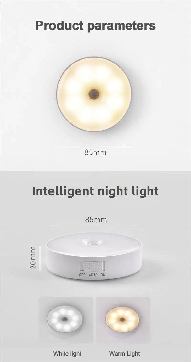 LED Smart Sensor Night Lamp