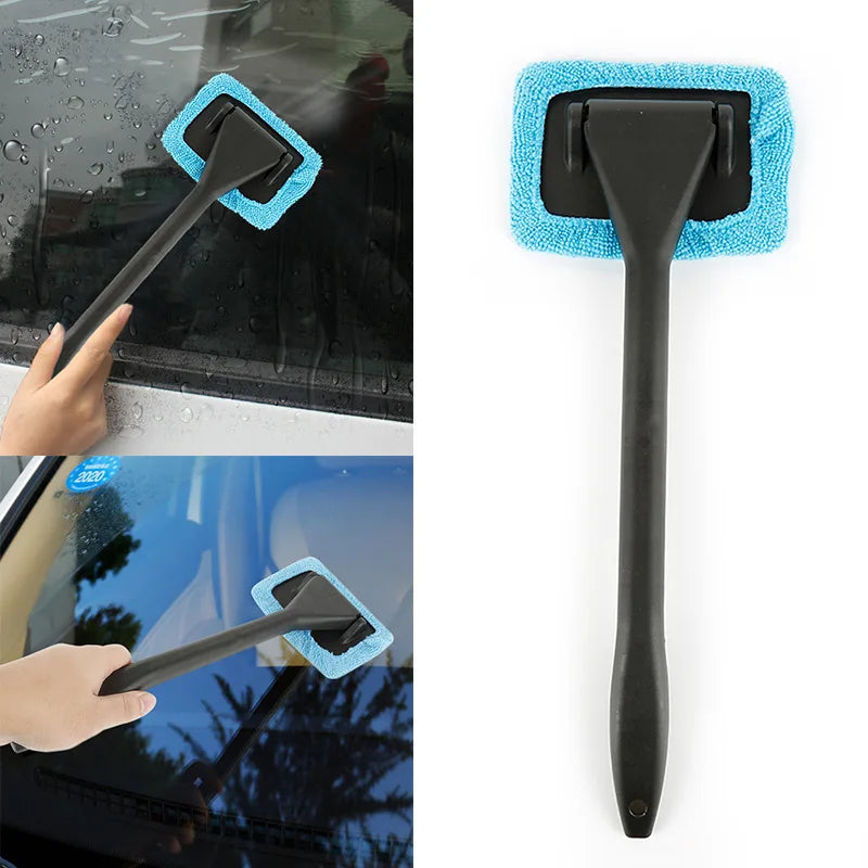 Microfiber Windshield Cleaning Tool Reusable Cloth Pad